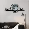 Wall Clocks Floating Clock Digital Luminous Modern Decorate For Office Bedroom Living Room