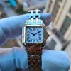 22MM GOOD Factory Watches of Women 27MM Gold Stainless Steel Watch Strap Movement Quartz Luminous Dress Women's Lady Sapphire Wristwatches Original Box