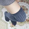 Sports Socks Women's Knee High Stockings Knitting Long Elastic Rib Design Over The Warm Legs Tights For Winter Fall XR-