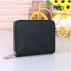 Portafogli corti in pelle da donna Porta carte di alta qualità moda Pochette da donna Luxurys Portamonete Zippy 7 colori piccolo carino ori291B