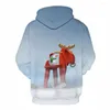 Felpe con cappuccio da uomo Felpa con cappuccio oversize Uomo Ugly Christmas Man Xmas Jacket Casual 3d Print Santa Sportswear Cappotto a maniche lunghe Sudaderas