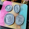 Stamps Irregular Wax Seal Flowers Sealing Head Christmas For Cards Envelopes Wedding Invitations Scrapbooking 230211