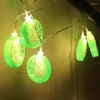 Strängar 6m 40Led Fruit Lemon String Lights Slice Patio Fairy Garland Light Battery/USB Wedding Party Outdoor Room Decor