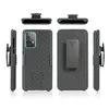 Samsung A Series Holster Case Defender Kickstand Telefon Fullt skyddande fodral med Spring Belt Clip f￶r Samsung A13 A23 A33 A53 A72 Tungt hybridskyddsskydd
