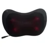 Coussins de siège voiture Relax Massage oreiller vibrateur maison électrique tête cervicale épaule dos cou chauffage infrarouge thérapie masseur