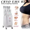 Maszyna odchudzania ciała Cryo Redukcja tłuszczu z Cryo EMS RF Technology 8 Podkładki krioprzewodowe tłuszcz zamrażanie instrument urody do salonu