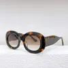 Ladies Sunglasses For Women Men Summer 0985 Style Anti-Ultraviolet Retro Plate Oval Full Frame Fashion Glasses Random Box