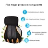 Cycling Gloves Shockproof Fingerless Men Women Anti-slip Fitness Weightlifting Training Sports Moto Bike Riding GlovesCycling