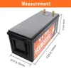 12V 24V 400Ah 300Ah 200Ah LiFePO4 리튬 철 인산염 배터리 내장 BMS 6000 사이클 RV 캠핑카 골프 카트 태양열 저장 장치