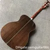 2023 custom guitar, solid spruce top, ebony fingerboard, rosewood sides and back, 39 "OM high-quality 28 acoustic guitar