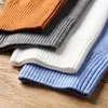 Erkek Sweaters Sonbahar Kış Erkekler Sıcak Buzkunlu Sweater Yüksek Kalite Fit Kaşmir Konforlu Kazak Kalın Erkek Marka Giysileri