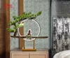 Настольные лампы современный китайский стиль лампы дзен светодиодные спальни спальня ретро -гостиная