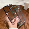 Placting Case telefoniche a prova di shock in silicone trasparente per iPhone 14 13 12 Pro Max 7 8 Plus XR XS MAX X BUMPER COPERCHI