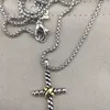 Men Designer %90 Gold Plated Off Fashionable Wholesale Cross Necklace Hip 18K Hop Jewelry Necklaces X Luxury Pendant for Jewelry Party Anniversary Gift Wholesale