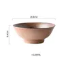 Bols Personnalité japonaise créative en céramique rétro vaisselle de ménage bol grande soupe nouilles manger