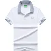 Camisa polo masculina de manga curta verão 2023 camiseta casual de manga curta com lapela tendência top masculino TAMANHO M-3XL