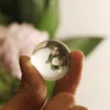 Interiördekorationer 30 40 50 mm Clear Glass Crystal Ball Healing Sphere Pography Props Gifts Artificial Decorative Balls Decoration