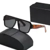 Lente en herfst UV Protection Men's and Women's 22 zonnebrillen trend All-matching luxe zonnebril