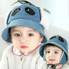 帽子かわいい赤ちゃんの帽子秋と冬の幼児暖かい太陽男の子の女の子の子供の子供のための漁師のアクセサリー