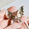 Brooches Muylinda Enamel Butterfly Brooch Rhinestone Colorful Insect Pins Simulated Pearls For Women Clothes Scarf Clip Pin