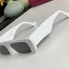 Lettering Sunglasses Rectangular Custom Glasses 1422 Mens Designer Shades Square Show Small Face Frame Women Gradient Temple Carving Eyewear