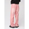 Jeans pour hommes Seasons Mid Rise Straight Multicolor Loose Wide Leg Casual Pants 230211