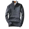 Maglioni da uomo Autunno Inverno Caldo Cardigan Uomo Giacche in pile Uomo Slim Fit Maglione lavorato a maglia Cappotto maglione spesso Ropa De Hombre