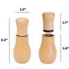 Tampers Acier Inoxydable Aiguille Café Tamper 10 Aiguilles Distributeur Poignée En Bois 0.3mm Espresso Agitateur Cadeaux Poudre Niveleur Outils 230211