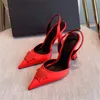 7A مصمم أحذية Gianvitoheels Sandals Heel for Women Shoes Summer Luxury Designer Shoes 10.5 سم