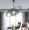 Lampy wiszące nordyckie światła Deco Maison Crystal LED LED salon sypialnia wiszące sufit wiszą