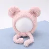 Berretti morbido inverno a orecchio caldo Protezione da peluche bernomerba berretto Cappelli per bambini cofano per bambini