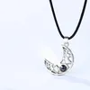 Anhänger Halsketten Die neueste Sonne Mond Stern Paar Halskette Magnet Gegenseitige Anziehung Valentinstag Choker Schmuck Geschenk Frauen H9Pendant