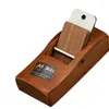 4in/110mm mini plaina de mão de madeira de madeira fácil de ponta para carpinteiro afiar ferramentas de madeira