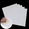 Gift Wrap 15Sheets/Bag White Sticker Label Small Paper Adhesive Etikett Klistermärken Skrivbar Note Tag Crafts