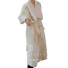 Women's Wool & Blends Arrival Winter Fashion Cloak X-long Woolen Overcoat Women Loose White Cool Warm Outwear