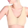 Women's Shapers BIMEI Front-Closure Bra Mastectomy Pocket Women's Cotton Leisure Bra8405