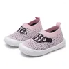 Athletic Shoes Children's Casual Shoe Double Net Baby Boys Girls Single Small Kids Kindergarten Tecknad Toddler Sneakers