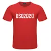 camisetas masculinas da marca DSQ2 Design original de algodão de algodão de manga curta de manga curta de verão masculino de verão de verão pulôver de verão