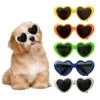 Vêtements pour chiens Lunettes de mode pour animaux de compagnie Lunettes de soleil pour chiens Chats Po Props Lunettes de soleil Accessoires pour chats Produits