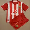 2022/2023 Almería EMBARBA POZO Camisetas de fútbol para hombre Almería DYEGO SOUSA RAMAZANI AKIEME SAMU 22-23 Hogar Rojo Blanco Visitante Tercera camiseta de fútbol de manga corta Uniformes