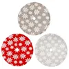 Christmas Decorations 90/122CM Tree Skirt Plush Faux Fur Carpet Xmas Snow Embroider Floor Mat Ornaments Year Decor