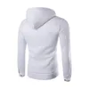 Heren hoodies mode vrijetijds vrijetijdskap meer unieke knopontwerp fleece jas pocket