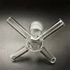 18mm female glass hookah adapter piece mouthpiece for evaporator water gun vapexhale hose