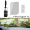 Car Wash Solutions DIY Windshield Cracked Repair Tool Auto Window Glass Nano Fluid Windscreen Scratch Crack Restore