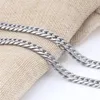 Chains 8mm Wide Men's Necklace 24inch Stianless Steel Silver Color Men Punk Cool Chain NecklaceChains