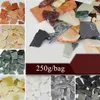 Hantverksverktyg 250 g marmor mönster keramiskt glas mosaikplattor oregelbundna jadebitar handgjorda material diy sten fragment blandad färg 230211