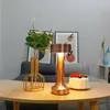 Lampes de table sans fil pour bar, salle à manger, rechargeable par USB, éclairage à intensité variable, lampe de lecture pour chambre, décoration de la maison