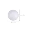 Party Decoration Styrofoam Craft Polystyrene White Crafts Diy Christmas Round Shapes Smooth Decorations Floral Supplies Inch Sphere 6Cm