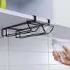 Portaoggetti da cucina Supporto da parete in ferro Supporto per bicchiere da vino Calice Calice Organizer Rack sotto il mobiletto