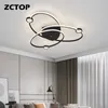 Luci a soffitto Luce a LED NORDICO PER LAMPAGNI LAMPAME SUGGERIMENTO LAMPAME SUPERFICIE SUPERFICIE MONTICOLARE CASA ALLIMINE IN INDIUTTA